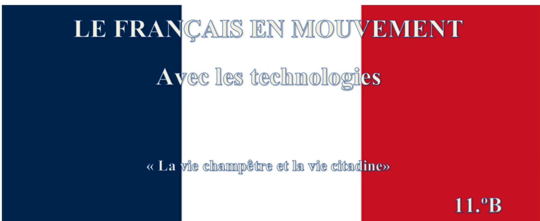 Le Français en Mouvement…Avec les technologies