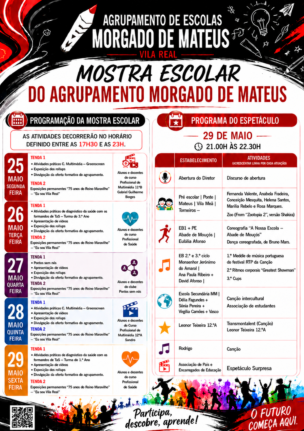 MOSTRA ESCOLAR - Espaço em frente ao município MOSTRA ESCOLAR - Espaço em frente ao município