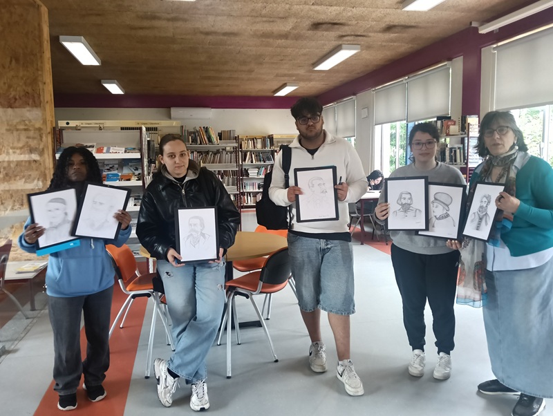  Concurso de Desenho sobre Autores Portugueses