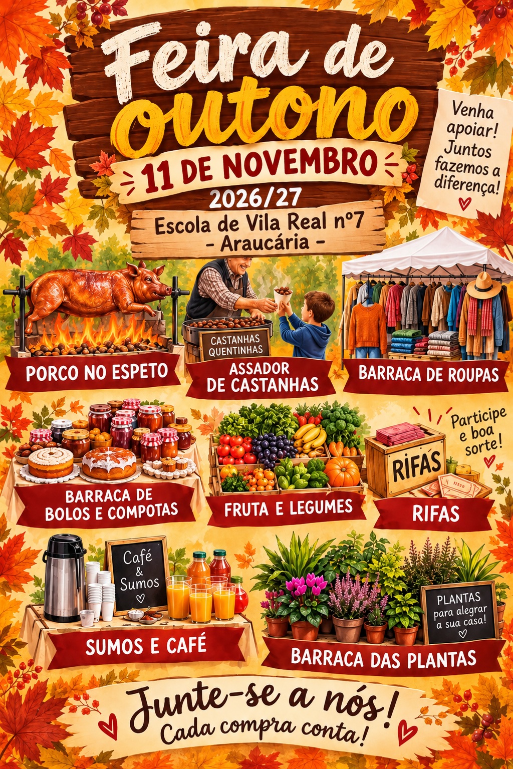Feira de outono - EB nº7 de Vila Rea